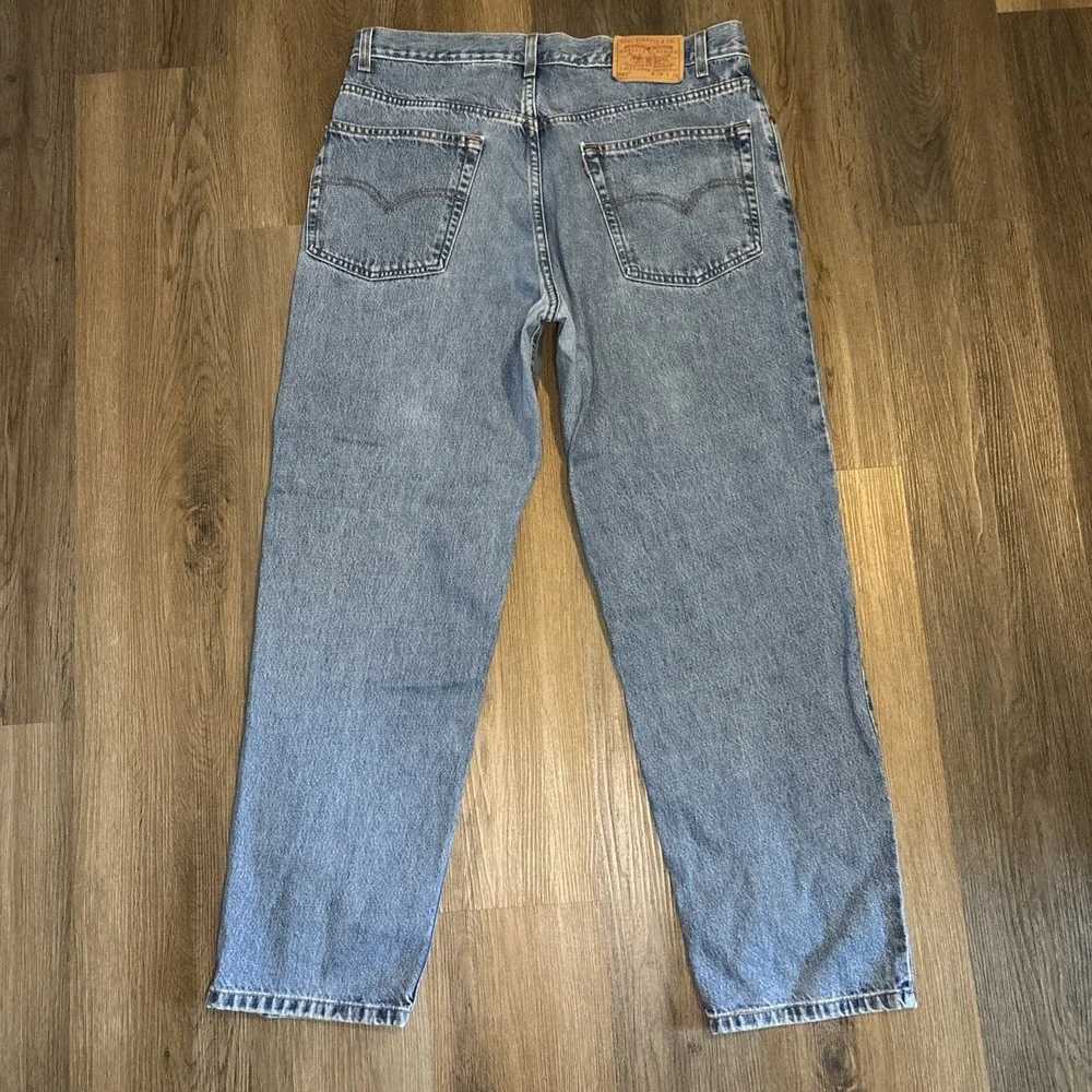 Vintage Levis 550 Jeans Mens 38x30 Relaxed Fit Y2K 2001‎ Stone Wash 100% Cotton